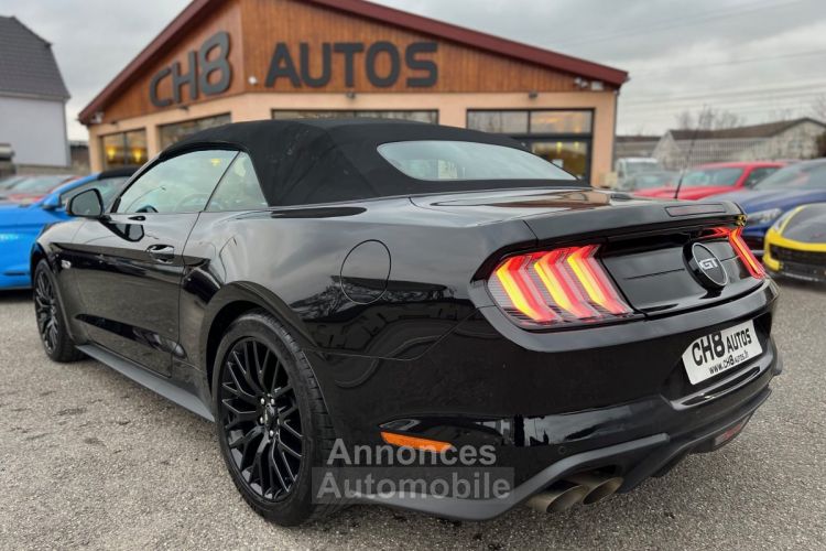 Ford Mustang v8 5.0 gt cabriolet phase 2 450ch boite auto systeme audio b&o *dispo et visible sur notre parc* 50900 €ur - <small></small> 50.900 € <small>TTC</small> - #31