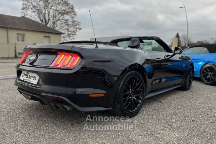 Ford Mustang v8 5.0 gt cabriolet phase 2 450ch boite auto systeme audio b&o *dispo et visible sur notre parc* 50900 €ur - <small></small> 50.900 € <small>TTC</small> - #33