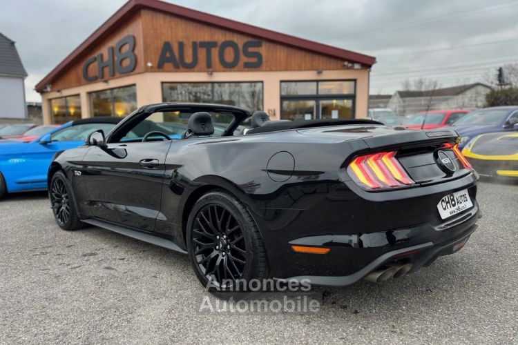 Ford Mustang v8 5.0 gt cabriolet phase 2 450ch boite auto systeme audio b&o *dispo et visible sur notre parc* 50900 €ur - <small></small> 50.900 € <small>TTC</small> - #37