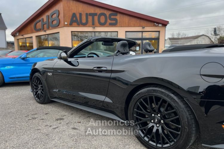 Ford Mustang v8 5.0 gt cabriolet phase 2 450ch boite auto systeme audio b&o *dispo et visible sur notre parc* 50900 €ur - <small></small> 50.900 € <small>TTC</small> - #38