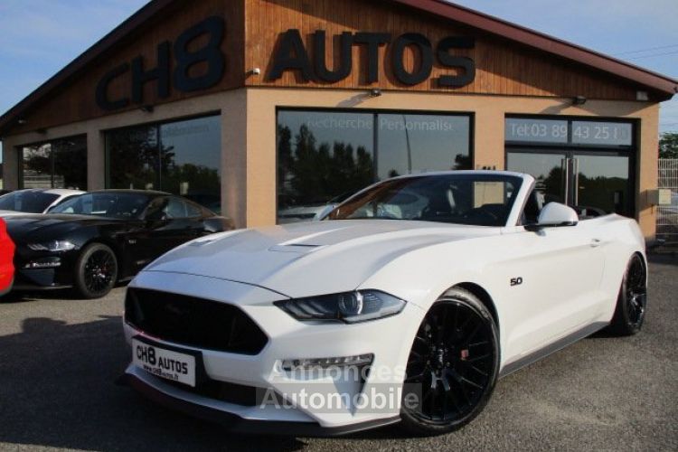 Ford Mustang V8 5.0 GT Cabriolet phase 2 Pack Premium Boîte Mécanique Jantes noir 46900€ - <small></small> 45.500 € <small>TTC</small> - #1