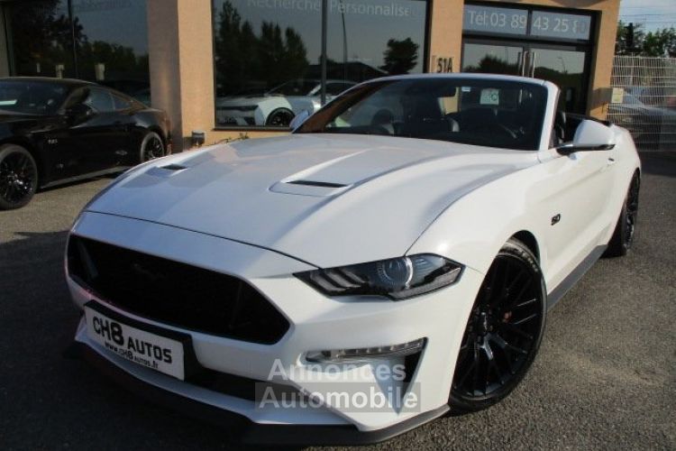 Ford Mustang V8 5.0 GT Cabriolet phase 2 Pack Premium Boîte Mécanique Jantes noir 46900€ - <small></small> 45.500 € <small>TTC</small> - #11