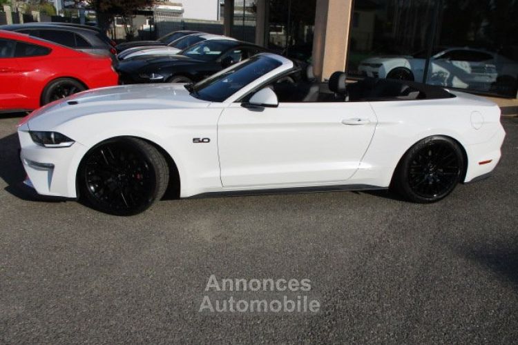 Ford Mustang V8 5.0 GT Cabriolet phase 2 Pack Premium Boîte Mécanique Jantes noir 46900€ - <small></small> 45.500 € <small>TTC</small> - #14