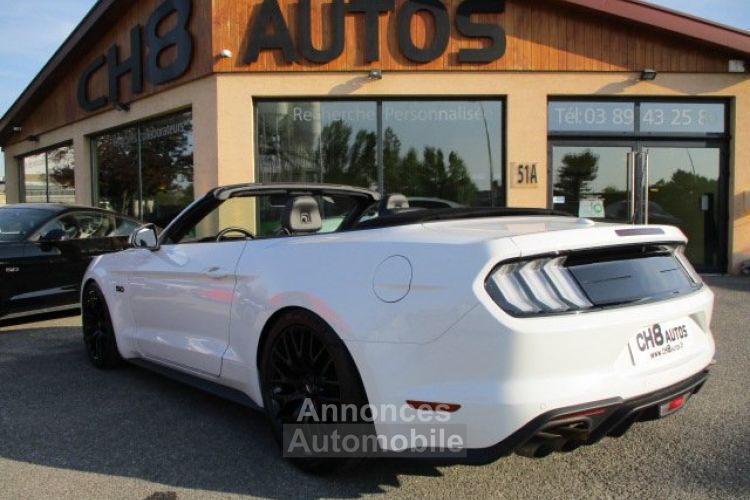 Ford Mustang V8 5.0 GT Cabriolet phase 2 Pack Premium Boîte Mécanique Jantes noir 46900€ - <small></small> 45.500 € <small>TTC</small> - #15