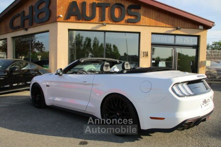 Ford Mustang V8 5.0 GT Cabriolet phase 2 Pack Premium Boîte Mécanique Jantes noir 46900€ - <small></small> 45.500 € <small>TTC</small> - #16