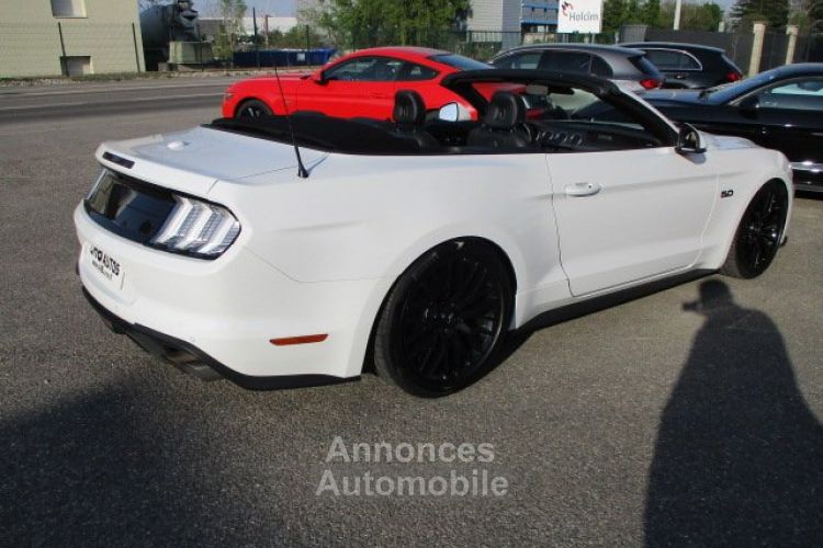 Ford Mustang V8 5.0 GT Cabriolet phase 2 Pack Premium Boîte Mécanique Jantes noir 46900€ - <small></small> 45.500 € <small>TTC</small> - #20