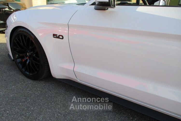 Ford Mustang V8 5.0 GT Cabriolet phase 2 Pack Premium Boîte Mécanique Jantes noir 46900€ - <small></small> 45.500 € <small>TTC</small> - #26