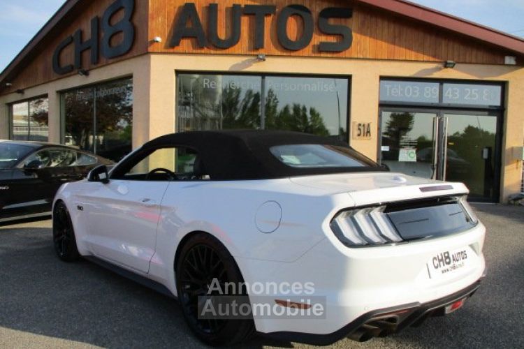 Ford Mustang V8 5.0 GT Cabriolet phase 2 Pack Premium Boîte Mécanique Jantes noir 46900€ - <small></small> 45.500 € <small>TTC</small> - #27