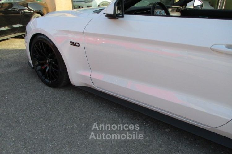 Ford Mustang V8 5.0 GT Cabriolet phase 2 Pack Premium Boîte Mécanique Jantes noir 46900€ - <small></small> 45.500 € <small>TTC</small> - #35