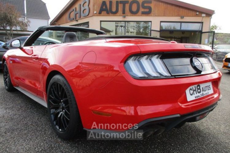 Ford Mustang v8 5.0 gt cabriolet phase 2 rouge 11600kms pack premium *dispo sur notre parc* 51900€ - <small></small> 51.900 € <small>TTC</small> - #27