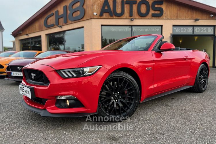 Ford Mustang V8 5.0 GT Cabriolet *dispo et visible sur notre parc* boite auto pack premium 44900 € - <small></small> 44.900 € <small>TTC</small> - #2