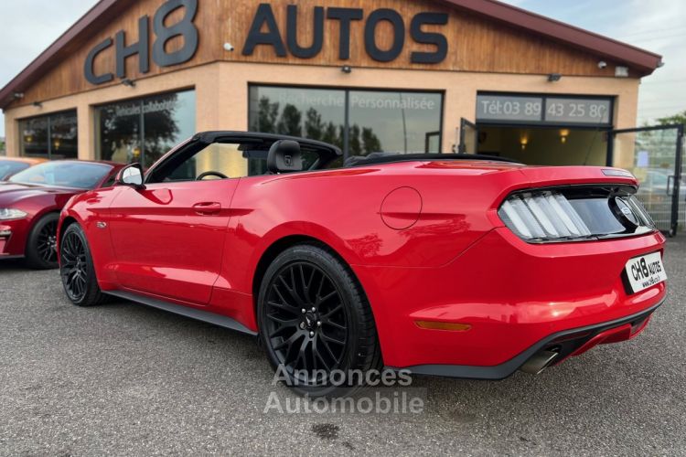 Ford Mustang V8 5.0 GT Cabriolet *dispo et visible sur notre parc* boite auto pack premium 44900 € - <small></small> 44.900 € <small>TTC</small> - #9