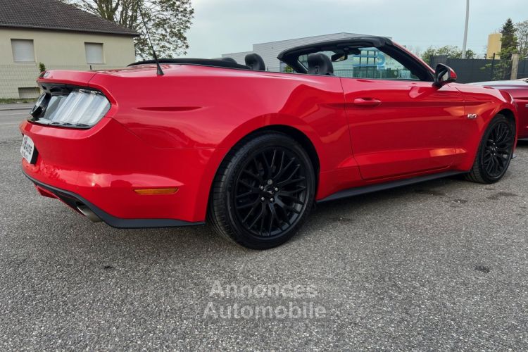 Ford Mustang V8 5.0 GT Cabriolet *dispo et visible sur notre parc* boite auto pack premium 44900 € - <small></small> 44.900 € <small>TTC</small> - #11