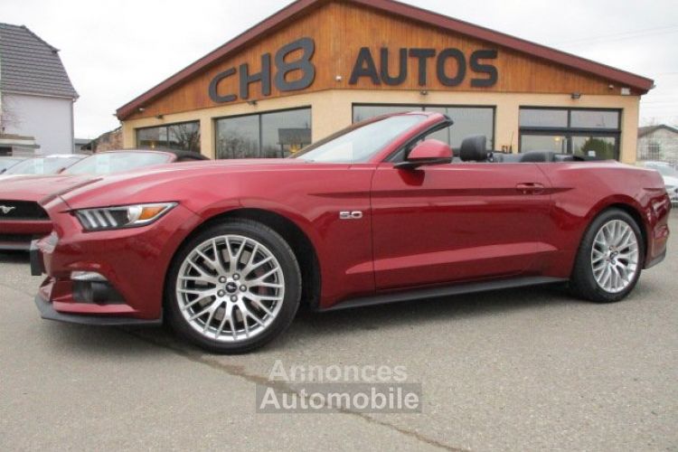 Ford Mustang V8 5.0 GT cabriolet *dispo et visible sur notre parc* boite méca pack premium 41900 € - <small></small> 41.900 € <small>TTC</small> - #1