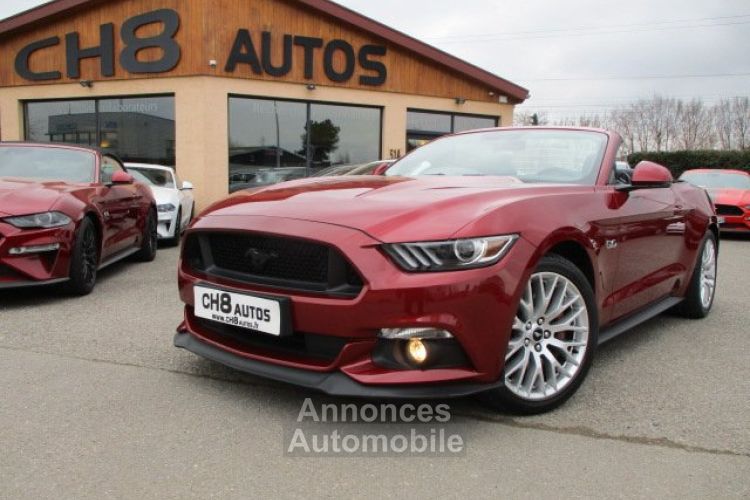 Ford Mustang V8 5.0 GT cabriolet *dispo et visible sur notre parc* boite méca pack premium 41900 € - <small></small> 41.900 € <small>TTC</small> - #6