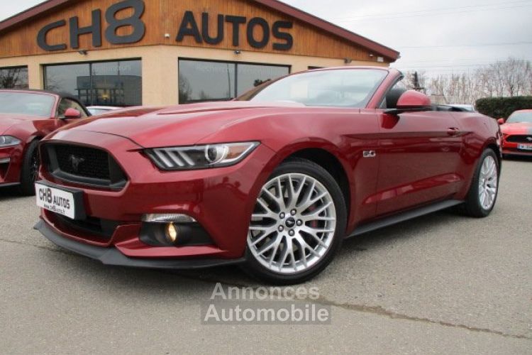 Ford Mustang V8 5.0 GT cabriolet *dispo et visible sur notre parc* boite méca pack premium 41900 € - <small></small> 41.900 € <small>TTC</small> - #7