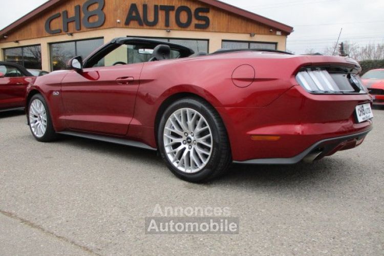 Ford Mustang V8 5.0 GT cabriolet *dispo et visible sur notre parc* boite méca pack premium 41900 € - <small></small> 41.900 € <small>TTC</small> - #15