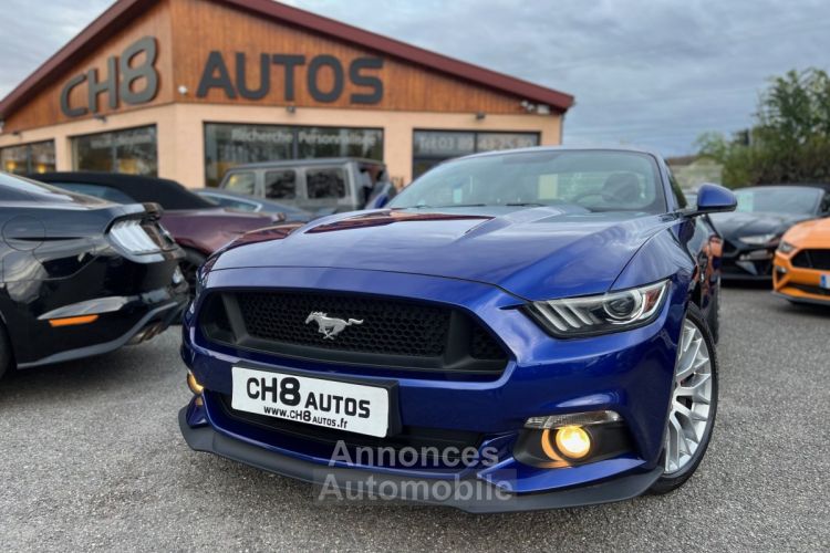 Ford Mustang V8 5.0 GT FASTBACK 1 ERE MAIN *DISPO ET VISIBLE SUR NOTRE PARC* PACK PREMIUM 40900 € - <small></small> 40.900 € <small>TTC</small> - #1