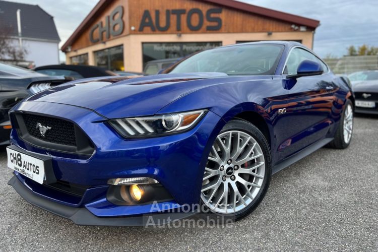 Ford Mustang V8 5.0 GT FASTBACK 1 ERE MAIN *DISPO ET VISIBLE SUR NOTRE PARC* PACK PREMIUM 40900 € - <small></small> 40.900 € <small>TTC</small> - #5