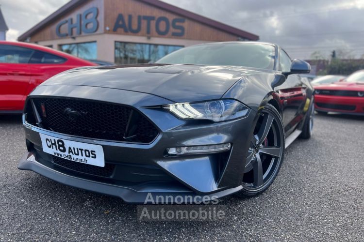 Ford Mustang V8 5.0 GT FASTBACK PACK PREMIUM GRIS MAGNETIC *DISPO ET VISIBLE SUR NOTRE PARC* 49900 € - <small></small> 49.900 € <small>TTC</small> - #2