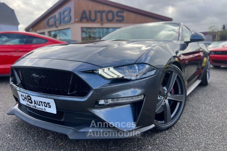 Ford Mustang V8 5.0 GT FASTBACK PACK PREMIUM GRIS MAGNETIC *DISPO ET VISIBLE SUR NOTRE PARC* 49900 € - <small></small> 49.900 € <small>TTC</small> - #9