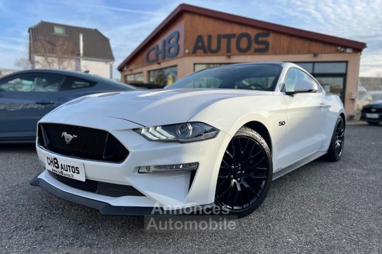 Ford Mustang V8 5.0 GT FASTBACK PHASE 2 450 CH *DISPO ET VISIBLE SUR NOTRE PARC* JANTES NOIR PACK PREMIUM 31841KMS TOIT NOIR 47900 € - <small></small> 47.900 € <small>TTC</small> - #4