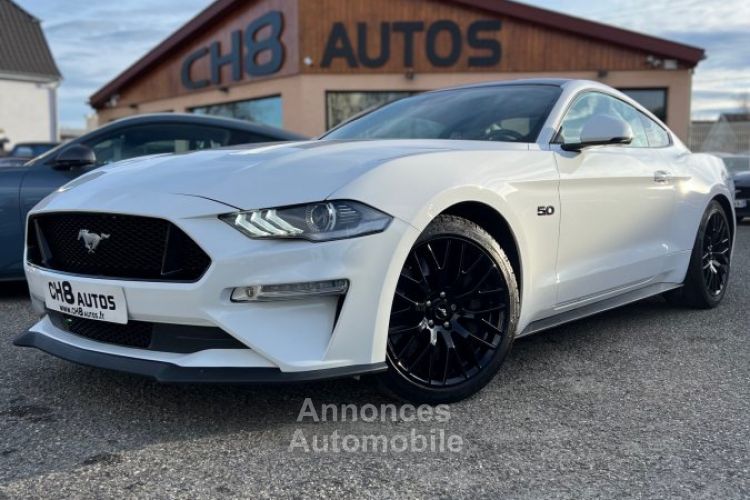 Ford Mustang V8 5.0 GT FASTBACK PHASE 2 450 CH *DISPO ET VISIBLE SUR NOTRE PARC* JANTES NOIR PACK PREMIUM 31841KMS TOIT NOIR 47900 € - <small></small> 47.900 € <small>TTC</small> - #20