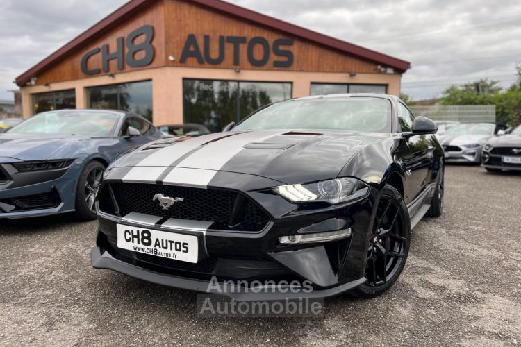 Ford Mustang V8 5.0 GT FASTBACK PHASE 2 450 CH *DISPO ET VISIBLE SUR NOTRE PARC* NOIR JANTES NOIR PACK PREMIUM SUSPENSION MAGNERIDE 38280KMS 48900€ - <small></small> 48.900 € <small>TTC</small> - #1