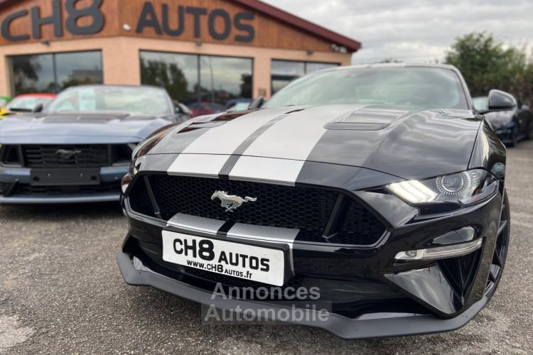 Ford Mustang V8 5.0 GT FASTBACK PHASE 2 450 CH *DISPO ET VISIBLE SUR NOTRE PARC* NOIR JANTES NOIR PACK PREMIUM SUSPENSION MAGNERIDE 38280KMS 48900€ - <small></small> 48.900 € <small>TTC</small> - #3