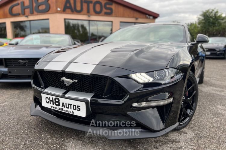 Ford Mustang V8 5.0 GT FASTBACK PHASE 2 450 CH *DISPO ET VISIBLE SUR NOTRE PARC* NOIR JANTES NOIR PACK PREMIUM SUSPENSION MAGNERIDE 38280KMS 48900€ - <small></small> 48.900 € <small>TTC</small> - #4