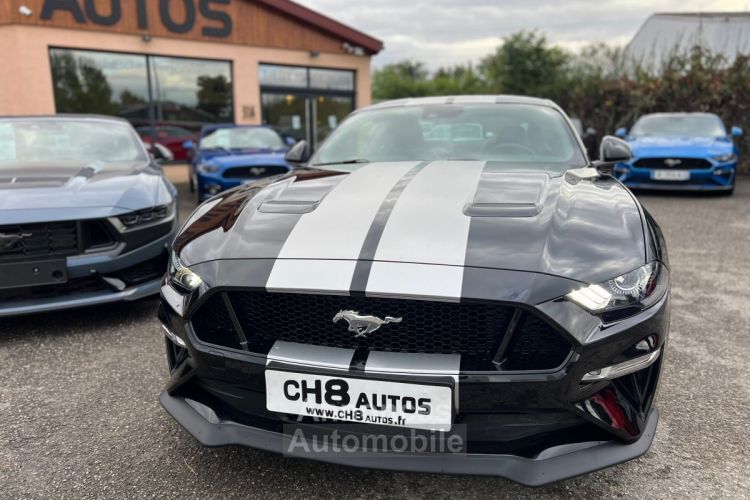 Ford Mustang V8 5.0 GT FASTBACK PHASE 2 450 CH *DISPO ET VISIBLE SUR NOTRE PARC* NOIR JANTES NOIR PACK PREMIUM SUSPENSION MAGNERIDE 38280KMS 48900€ - <small></small> 48.900 € <small>TTC</small> - #9