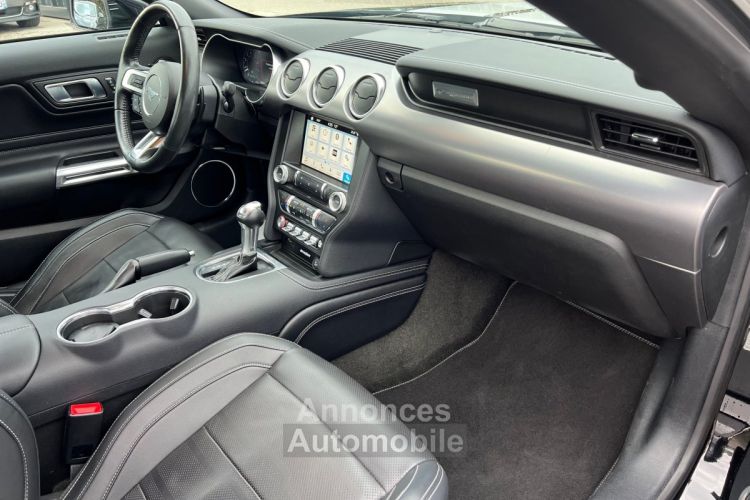 Ford Mustang V8 5.0 GT FASTBACK PHASE 2 450 CH *DISPO ET VISIBLE SUR NOTRE PARC* NOIR JANTES NOIR PACK PREMIUM SUSPENSION MAGNERIDE 38280KMS 48900€ - <small></small> 48.900 € <small>TTC</small> - #10