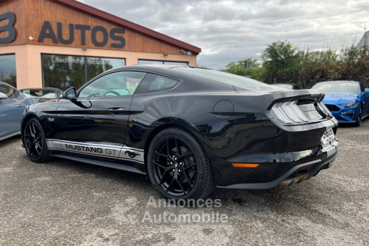 Ford Mustang V8 5.0 GT FASTBACK PHASE 2 450 CH *DISPO ET VISIBLE SUR NOTRE PARC* NOIR JANTES NOIR PACK PREMIUM SUSPENSION MAGNERIDE 38280KMS 48900€ - <small></small> 48.900 € <small>TTC</small> - #16