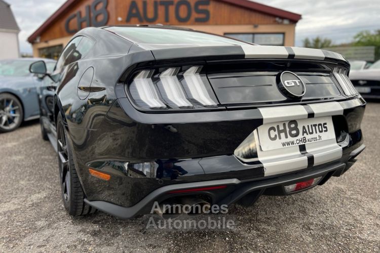 Ford Mustang V8 5.0 GT FASTBACK PHASE 2 450 CH *DISPO ET VISIBLE SUR NOTRE PARC* NOIR JANTES NOIR PACK PREMIUM SUSPENSION MAGNERIDE 38280KMS 48900€ - <small></small> 48.900 € <small>TTC</small> - #20