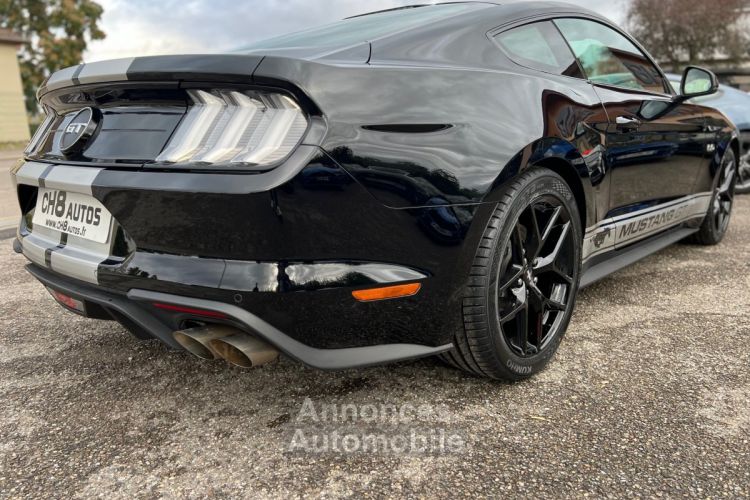 Ford Mustang V8 5.0 GT FASTBACK PHASE 2 450 CH *DISPO ET VISIBLE SUR NOTRE PARC* NOIR JANTES NOIR PACK PREMIUM SUSPENSION MAGNERIDE 38280KMS 48900€ - <small></small> 48.900 € <small>TTC</small> - #22