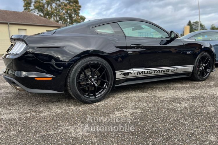 Ford Mustang V8 5.0 GT FASTBACK PHASE 2 450 CH *DISPO ET VISIBLE SUR NOTRE PARC* NOIR JANTES NOIR PACK PREMIUM SUSPENSION MAGNERIDE 38280KMS 48900€ - <small></small> 48.900 € <small>TTC</small> - #24