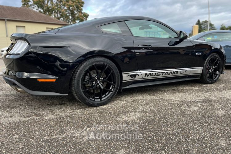 Ford Mustang V8 5.0 GT FASTBACK PHASE 2 450 CH *DISPO ET VISIBLE SUR NOTRE PARC* NOIR JANTES NOIR PACK PREMIUM SUSPENSION MAGNERIDE 38280KMS 48900€ - <small></small> 48.900 € <small>TTC</small> - #25