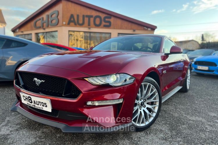 Ford Mustang V8 5.0 GT FASTBACK PHASE 2 450 CH *DISPO ET VISIBLE SUR NOTRE PARC* PACK PREMIUM 44900 € - <small></small> 44.900 € <small>TTC</small> - #1