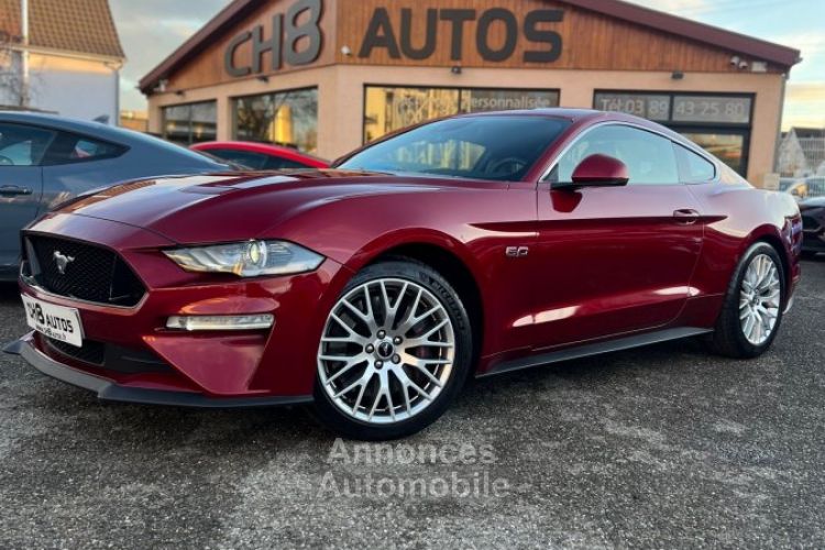 Ford Mustang V8 5.0 GT FASTBACK PHASE 2 450 CH *DISPO ET VISIBLE SUR NOTRE PARC* PACK PREMIUM 44900 € - <small></small> 44.900 € <small>TTC</small> - #5