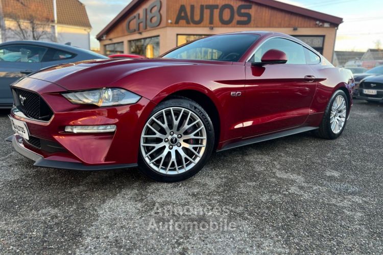 Ford Mustang V8 5.0 GT FASTBACK PHASE 2 450 CH *DISPO ET VISIBLE SUR NOTRE PARC* PACK PREMIUM 44900 € - <small></small> 44.900 € <small>TTC</small> - #6