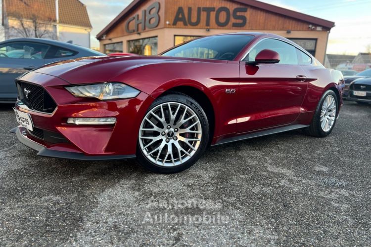 Ford Mustang V8 5.0 GT FASTBACK PHASE 2 450 CH *DISPO ET VISIBLE SUR NOTRE PARC* PACK PREMIUM 44900 € - <small></small> 44.900 € <small>TTC</small> - #7