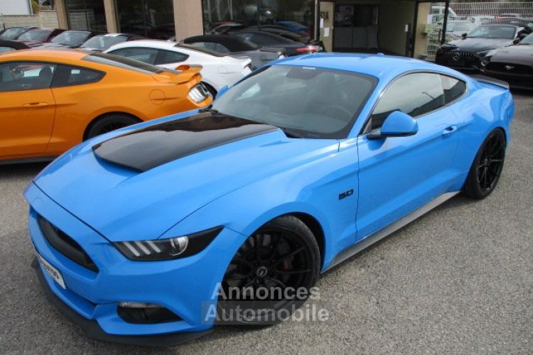 Ford Mustang V8 5.0 GT FASTBACK TRES BELLE COULEUR GRABBER BLUE 47900 € - <small></small> 47.900 € <small>TTC</small> - #4