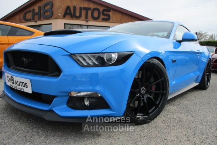 Ford Mustang V8 5.0 GT FASTBACK TRES BELLE COULEUR GRABBER BLUE 47900 € - <small></small> 47.900 € <small>TTC</small> - #6