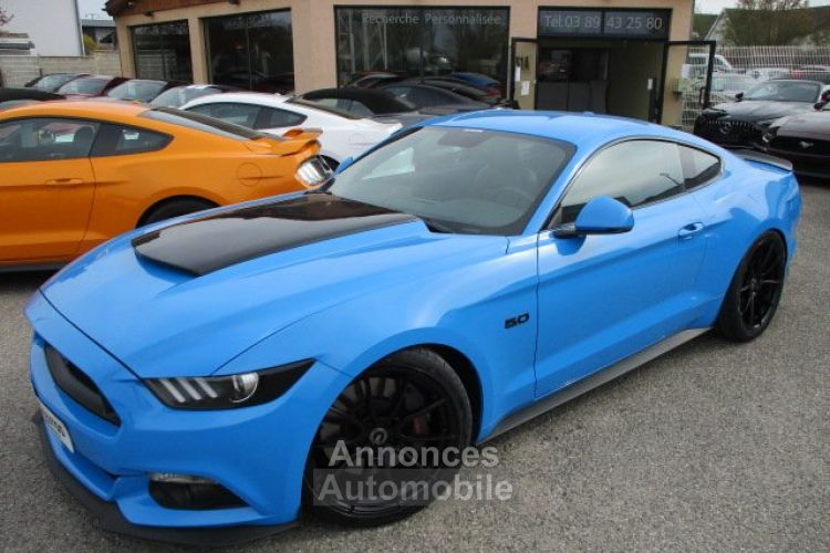 Ford Mustang V8 5.0 GT FASTBACK TRES BELLE COULEUR GRABBER BLUE 47900 € - <small></small> 47.900 € <small>TTC</small> - #14