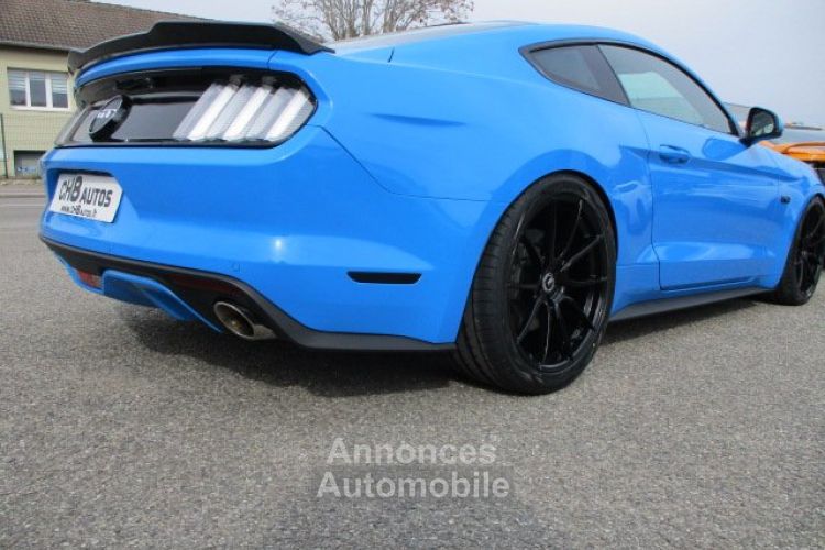 Ford Mustang V8 5.0 GT FASTBACK TRES BELLE COULEUR GRABBER BLUE 47900 € - <small></small> 47.900 € <small>TTC</small> - #25