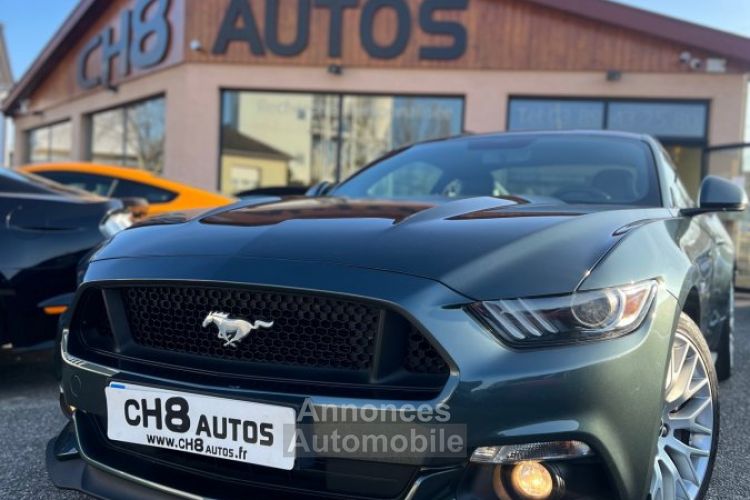 Ford Mustang V8 5.0 GT FASTBACK *DISPO ET VISIBLE SUR NOTRE PARC* BOITE AUTO COUPE PACK PREMIUM MAMBA GREEN 41900 € - <small></small> 41.900 € <small>TTC</small> - #1