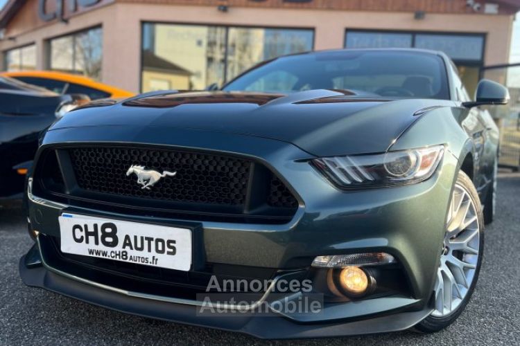 Ford Mustang V8 5.0 GT FASTBACK *DISPO ET VISIBLE SUR NOTRE PARC* BOITE AUTO COUPE PACK PREMIUM MAMBA GREEN 41900 € - <small></small> 41.900 € <small>TTC</small> - #2