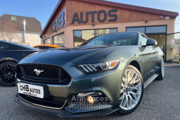 Ford Mustang V8 5.0 GT FASTBACK *DISPO ET VISIBLE SUR NOTRE PARC* BOITE AUTO COUPE PACK PREMIUM MAMBA GREEN 41900 € - <small></small> 41.900 € <small>TTC</small> - #3