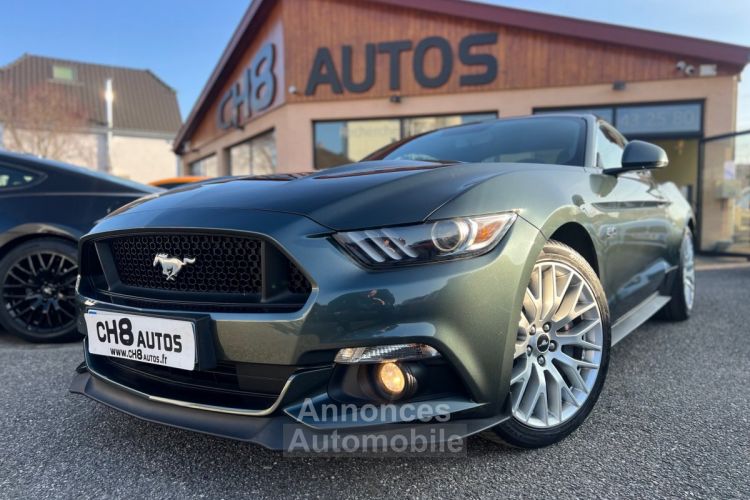 Ford Mustang V8 5.0 GT FASTBACK *DISPO ET VISIBLE SUR NOTRE PARC* BOITE AUTO COUPE PACK PREMIUM MAMBA GREEN 41900 € - <small></small> 41.900 € <small>TTC</small> - #4