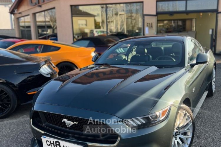 Ford Mustang V8 5.0 GT FASTBACK *DISPO ET VISIBLE SUR NOTRE PARC* BOITE AUTO COUPE PACK PREMIUM MAMBA GREEN 41900 € - <small></small> 41.900 € <small>TTC</small> - #10